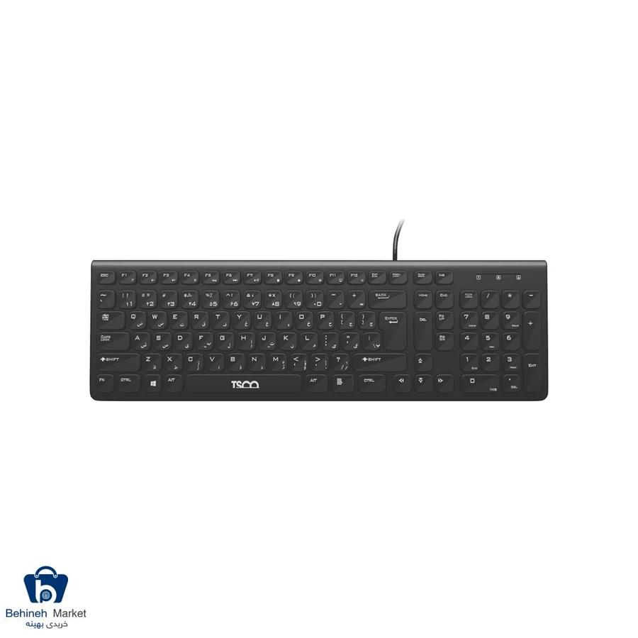 کیبورد باسیم تسکو مدل TK 8038