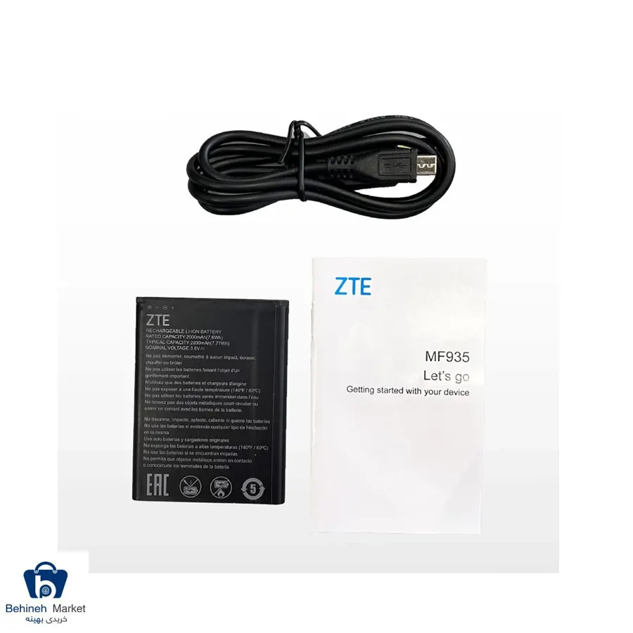 مودم 4G LTE قابل حمل زد تی ای MF935