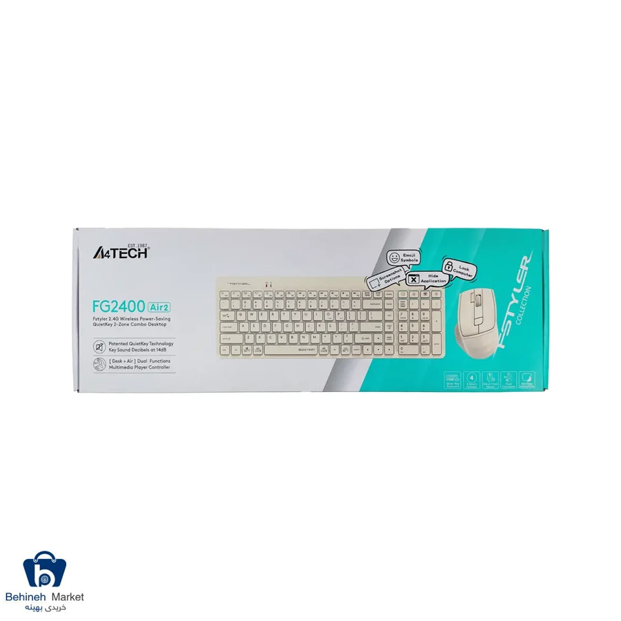 ست کیبورد و موس FG2400 Air2