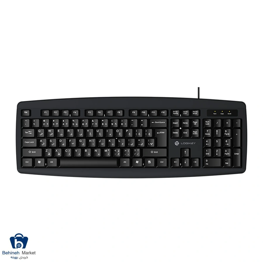 کیبورد باسیم لاجیکی مدل K113B