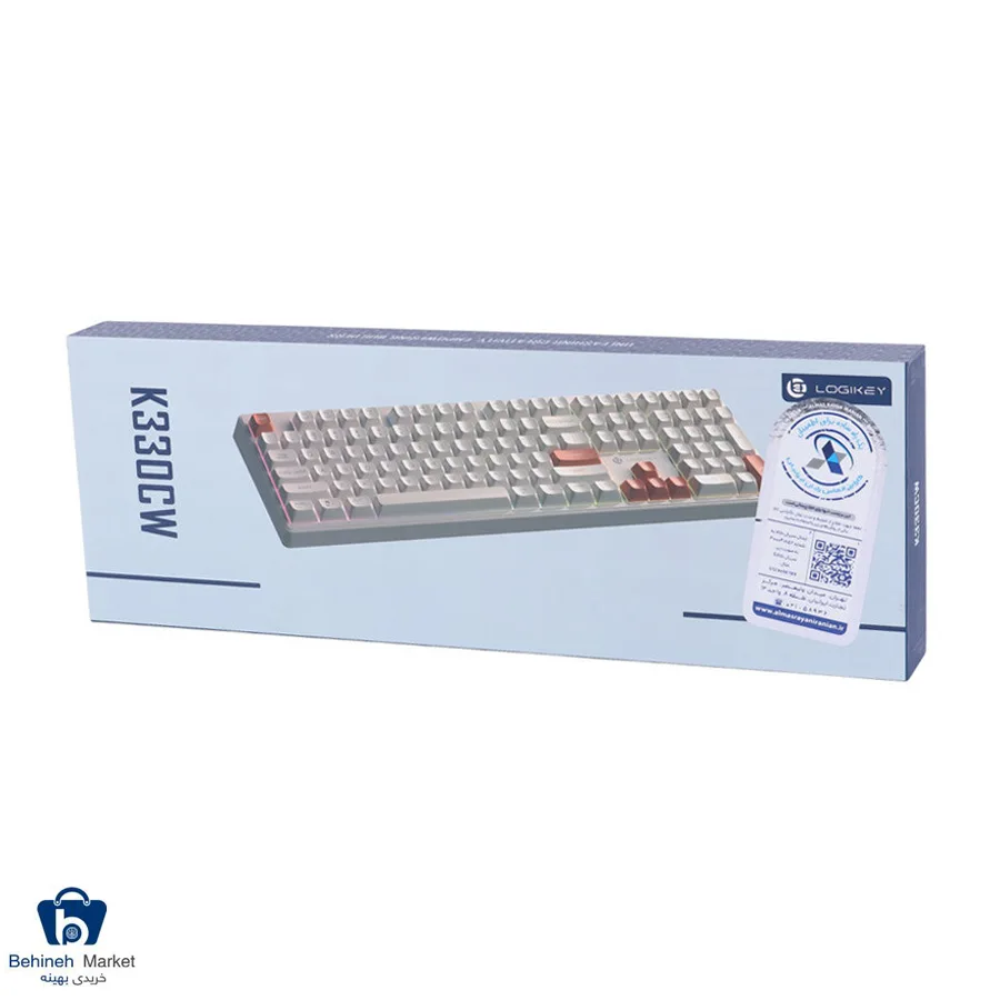 صفحه کلید بیسیم مخصوص بازی Logikey K330CW