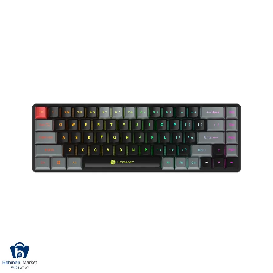 کیبورد بی سیم مکانیکال لاجیکی مدل K410B