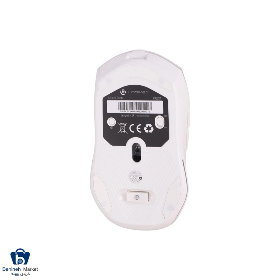 کیبورد و موس بیسیم مخصوص بازی Logikey KM329W