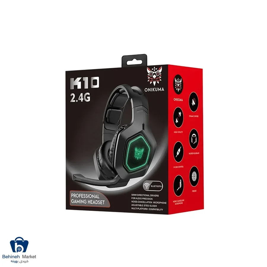 هدفون سیمی مخصوص باری ONIKUMA K10