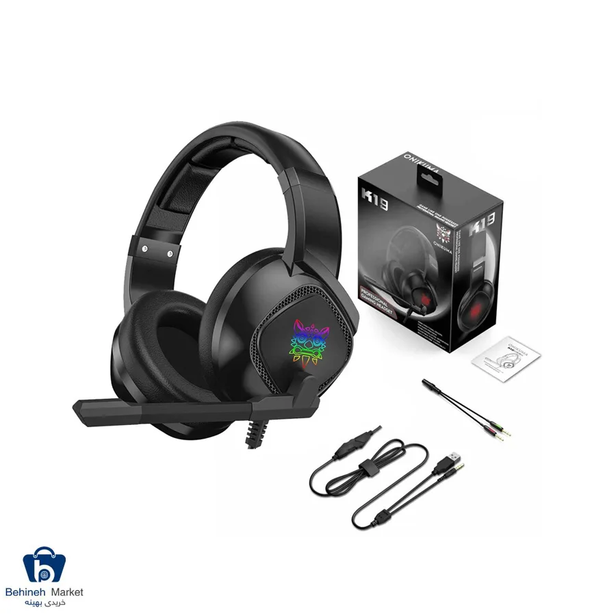 هدست باسیم گیمینگ اونیکوما K19