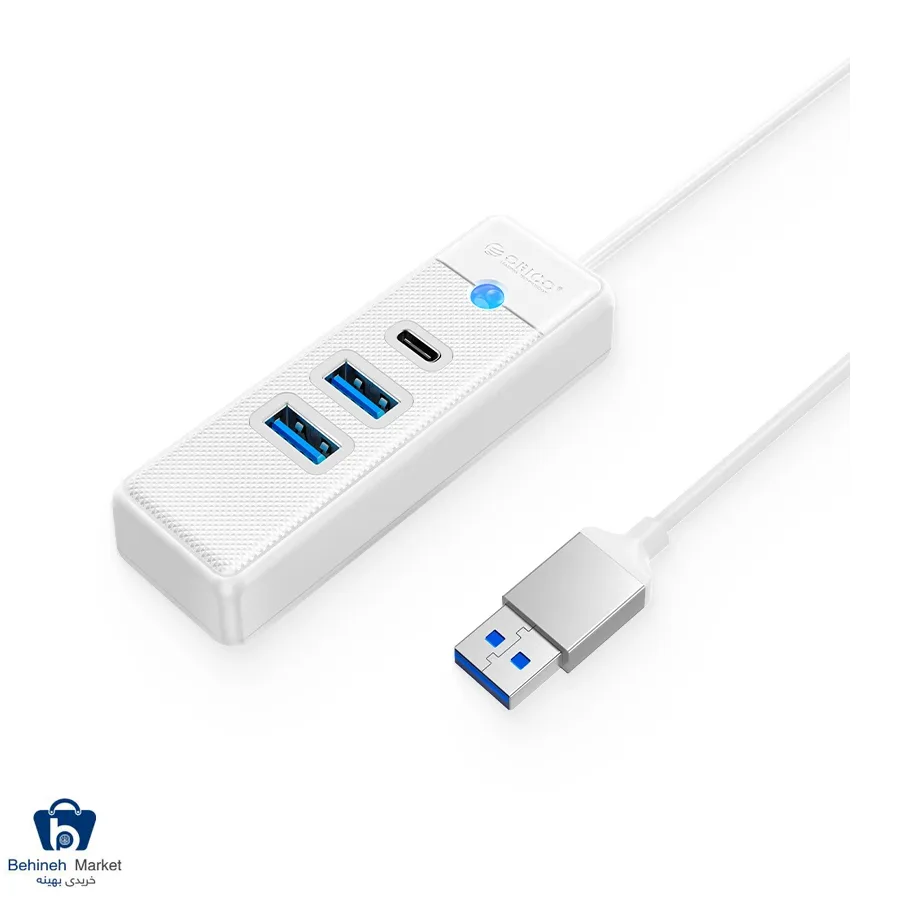 مبدل 3 پورت PWC2U-U3 USB 3.0