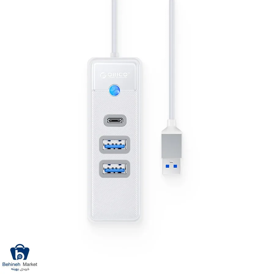 مبدل 3 پورت PWC2U-U3 USB 3.0