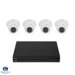 سیستم مدار بسته امنیتی 4 دوربین کپچر مدل R2-IP4CHKIT