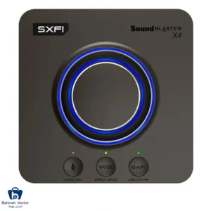 کارت صدا اکسترنال کریتیو مدل SOUND BLASTER X4