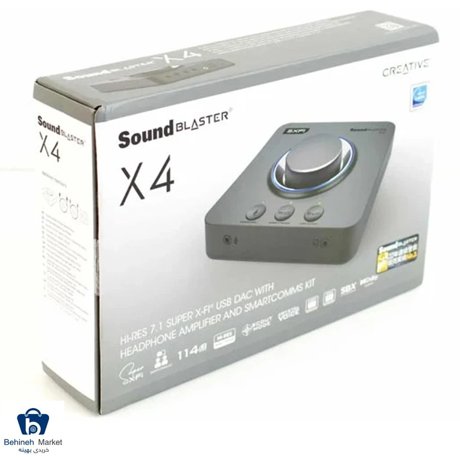 کارت صدا اکسترنال SOUND BLASTER X4