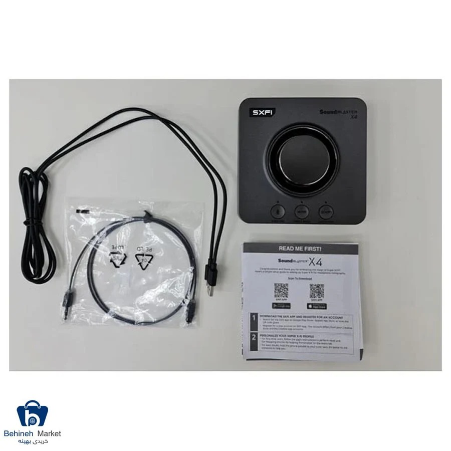 کارت صدا بیرونی SOUND BLASTER X4