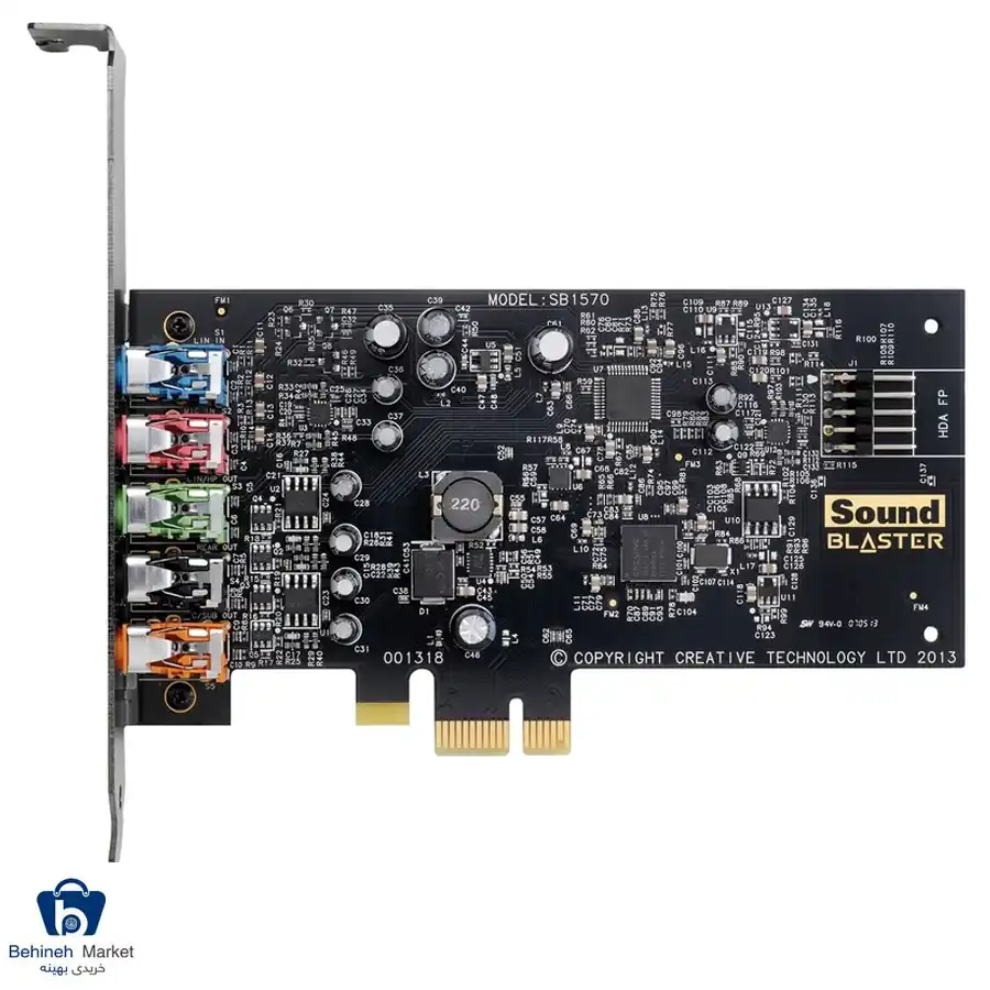کارت صدا اینترنال کریتیو مدل Sound Blaster Audigy Fx