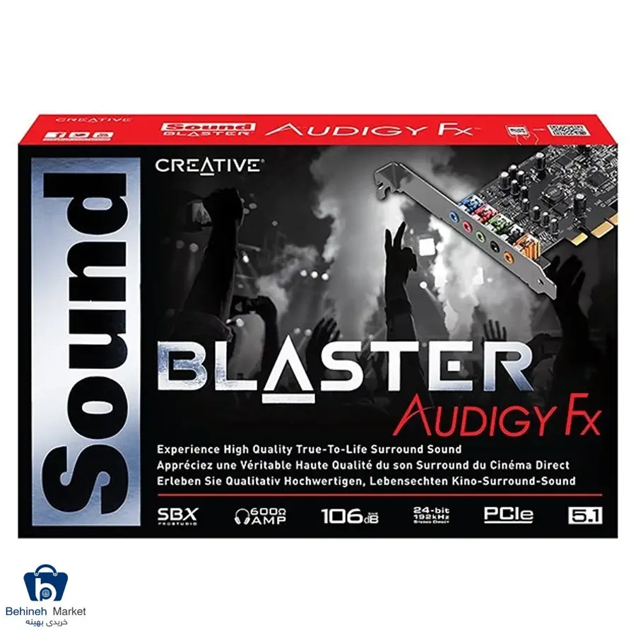 کارت صدا داخلی Sound Blaster Audigy Fx