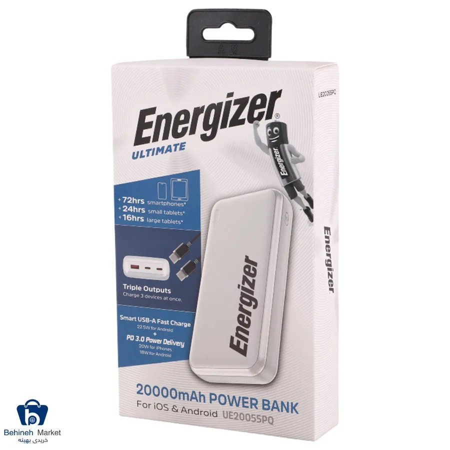 Energizer UE20055PQ 20000
