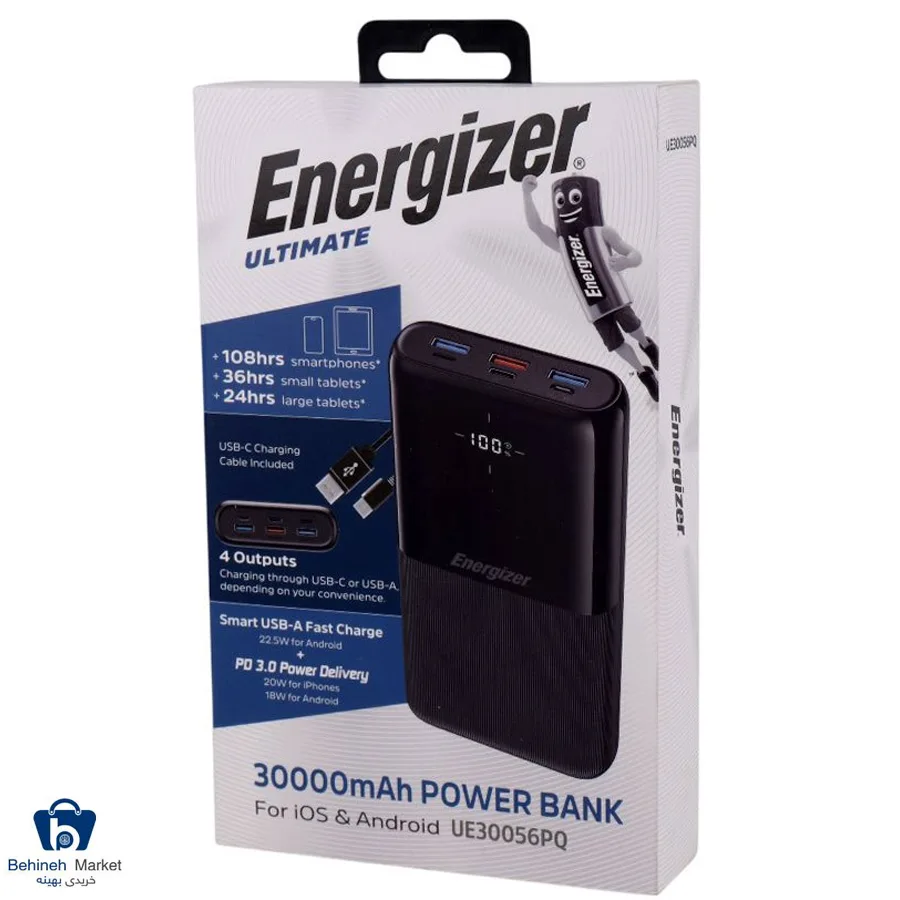 Energizer UE30056PQ 30000