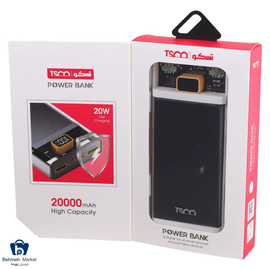 پاوربانک TSCO TP 884 20W 20000mAh