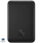 پاوربانک بی‌سیم باسئوس مدل PPCX150001 20W ظرفیت 20000 میلی آمپر ساعت
