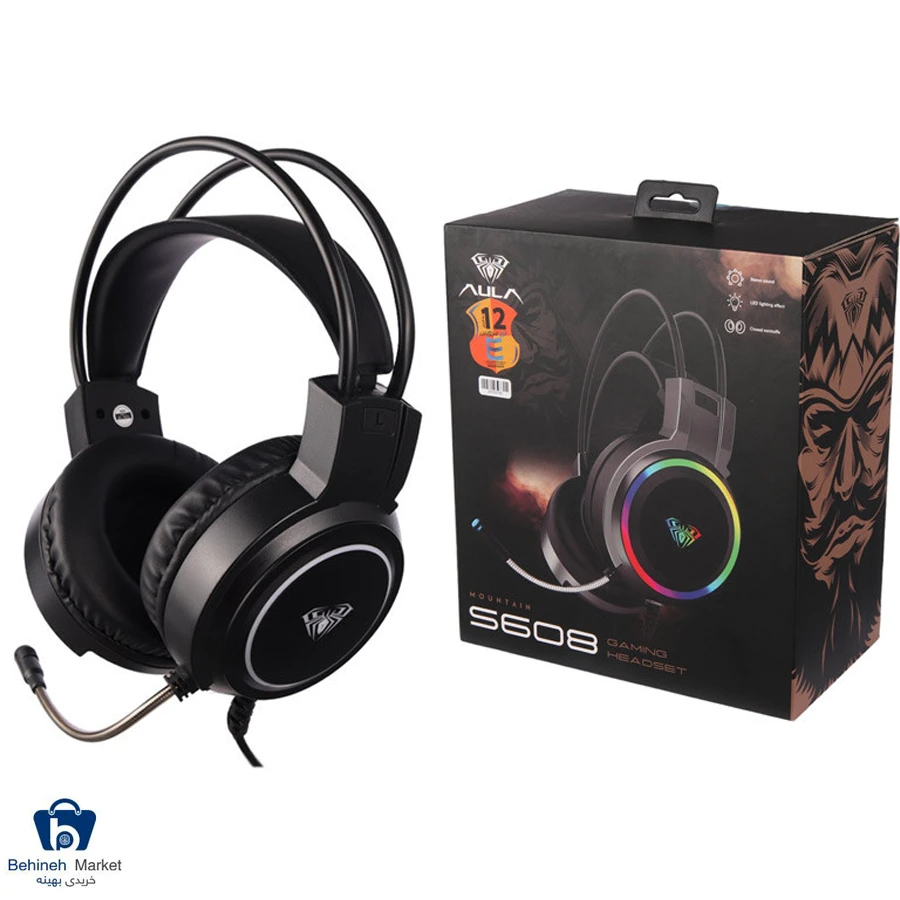 هدست گیمینگ باسیم آئولا S608
