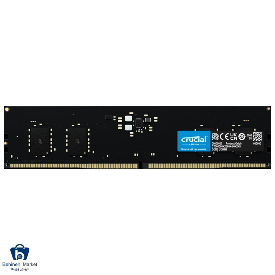 رم لپ تاپ کروشیال مدل CT8 DDR5 4800MHz ظرفیت 8 گیگابایت