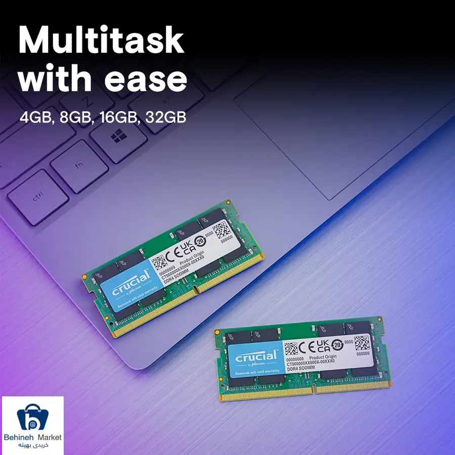 رم لپ تاپ CT16G4SFRA32A DDR4 16