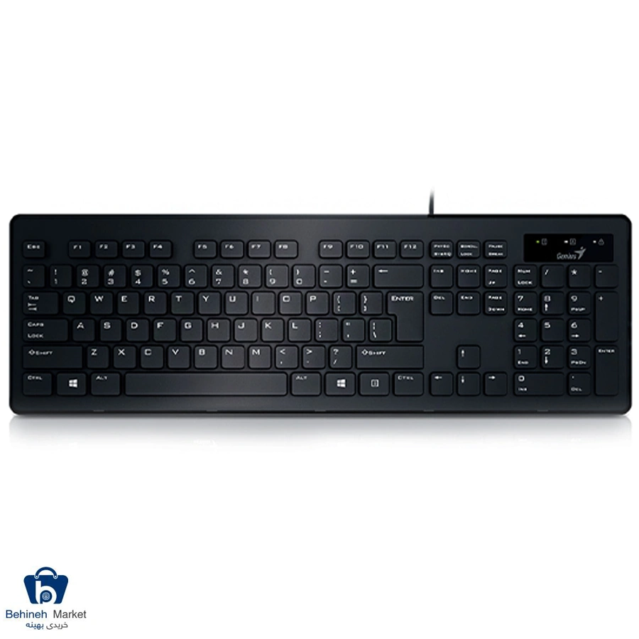 کیبورد باسیم جنیوس مدل SlimStar 130