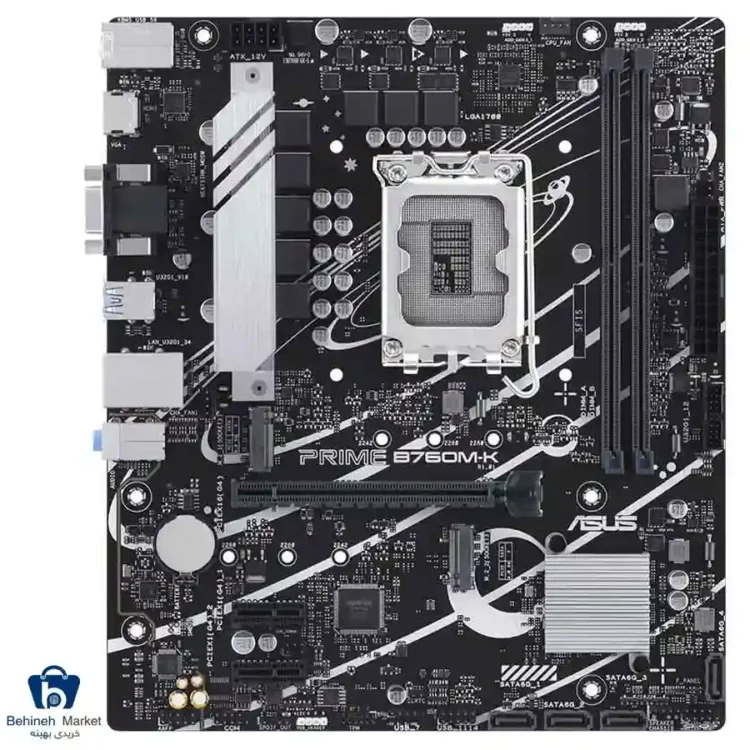 مادربرد ایسوس مدل PRIME B760M-K D5