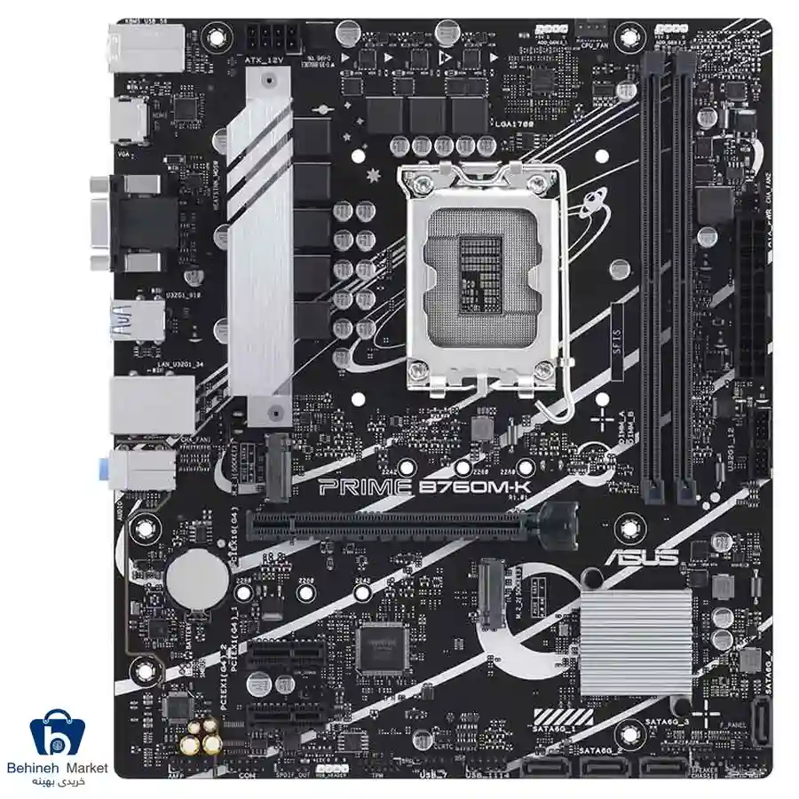 مادربرد ایسوس مدل PRIME B760M-K D5
