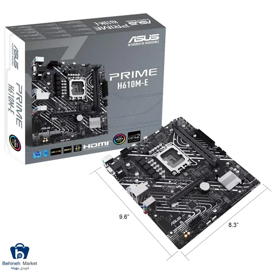مادربرد PRIME H610M-E D5 LGA1700