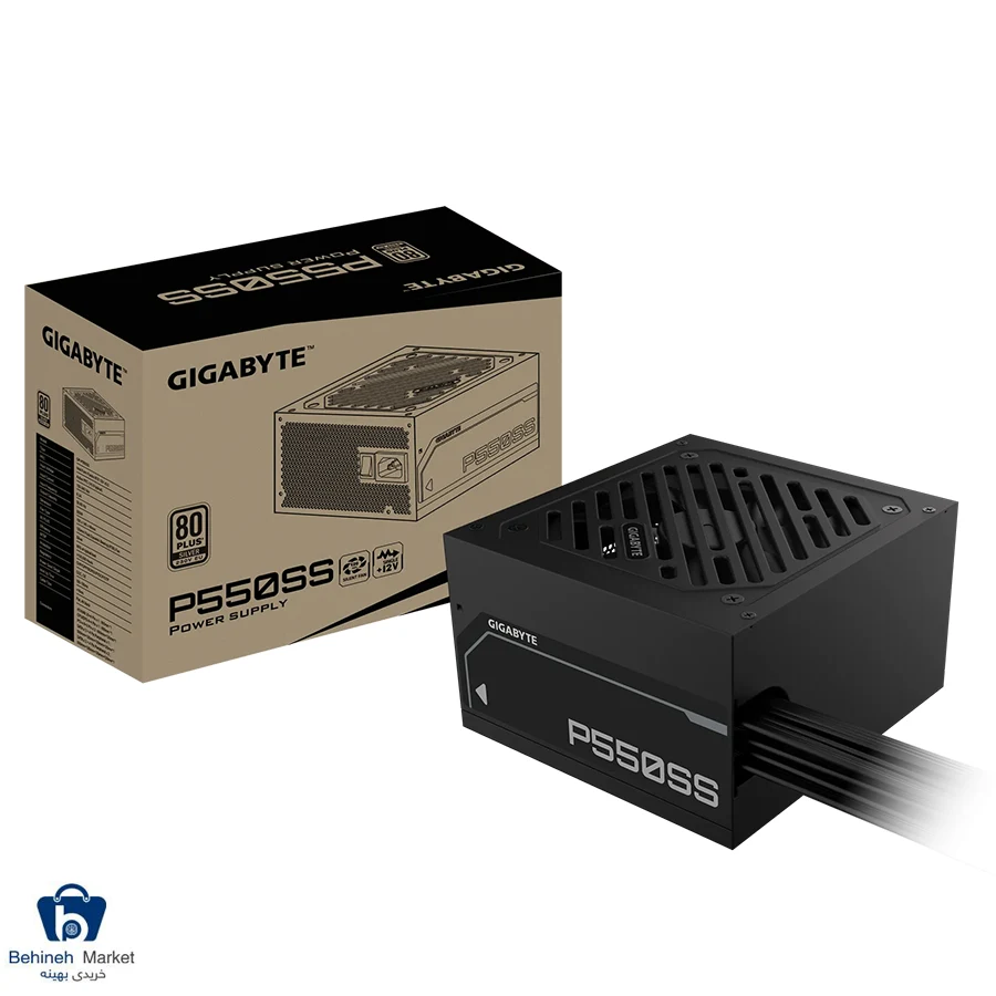 منبع تغذیه کامپیوتر 550 وات P550SS SILVER