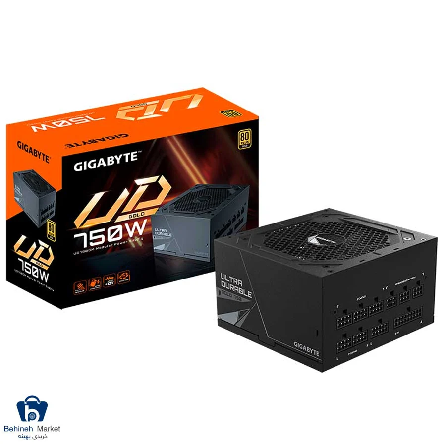 منبع تغذیه کامپیوتر UD750GM PG5 GOLD 750W