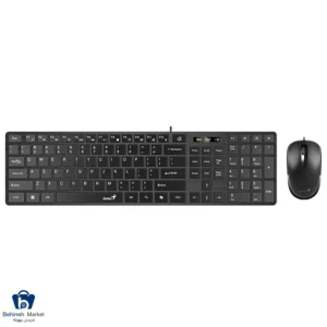 کیبورد و ماوس باسیم جنیوس مدل Slimstar C126