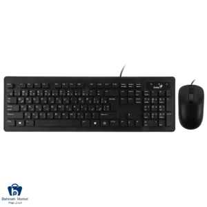 کیبورد و ماوس باسیم جنیوس مدل Slimstar C130