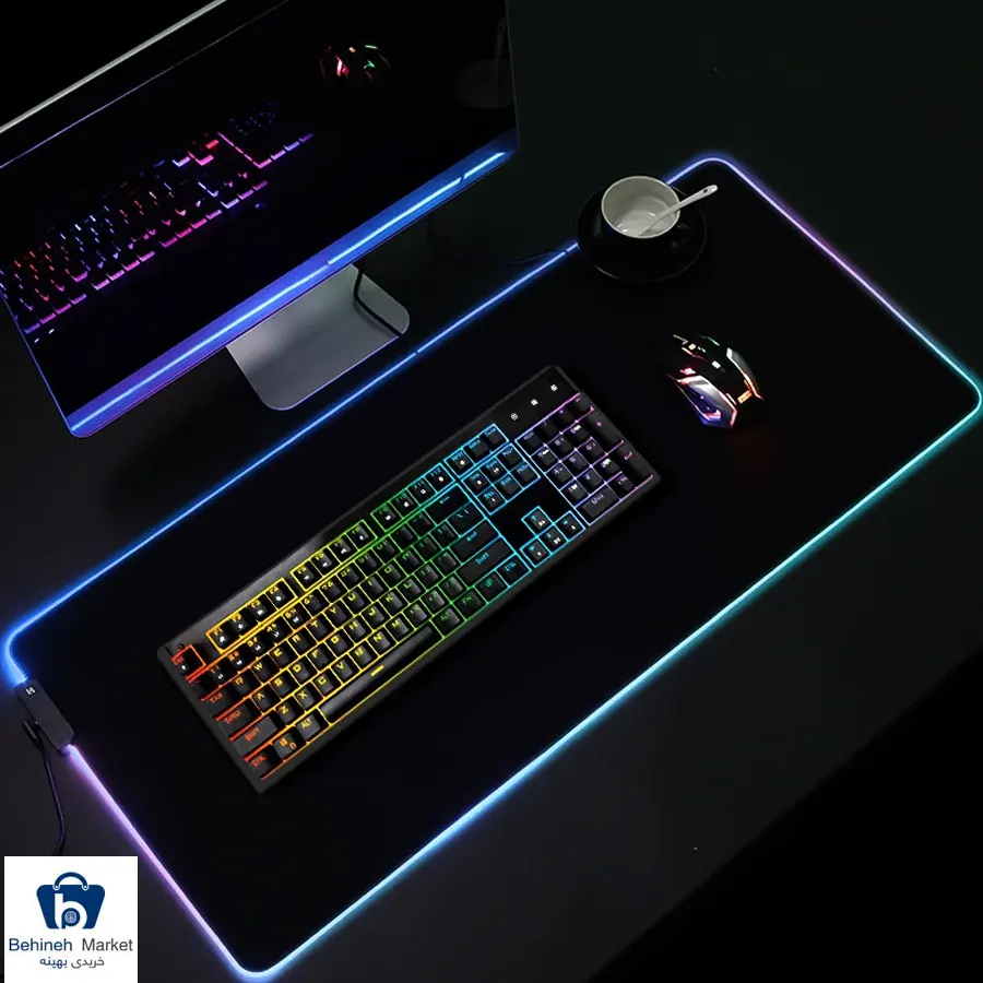 ماوس پد Glowing Cool RGB