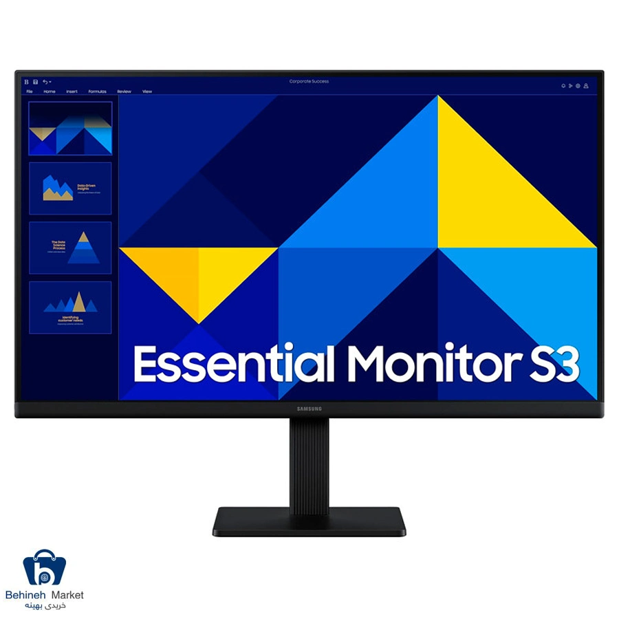 مانیتور سامسونگ مدل Essential S3 S30GD LS27D300GAMXUE سایز 27 اینچ