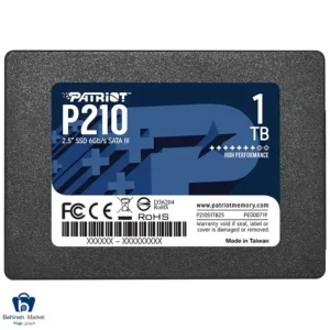 اس اس دی اینترنال پاتریوت مدل P210 ظرفیت 1 ترابایت