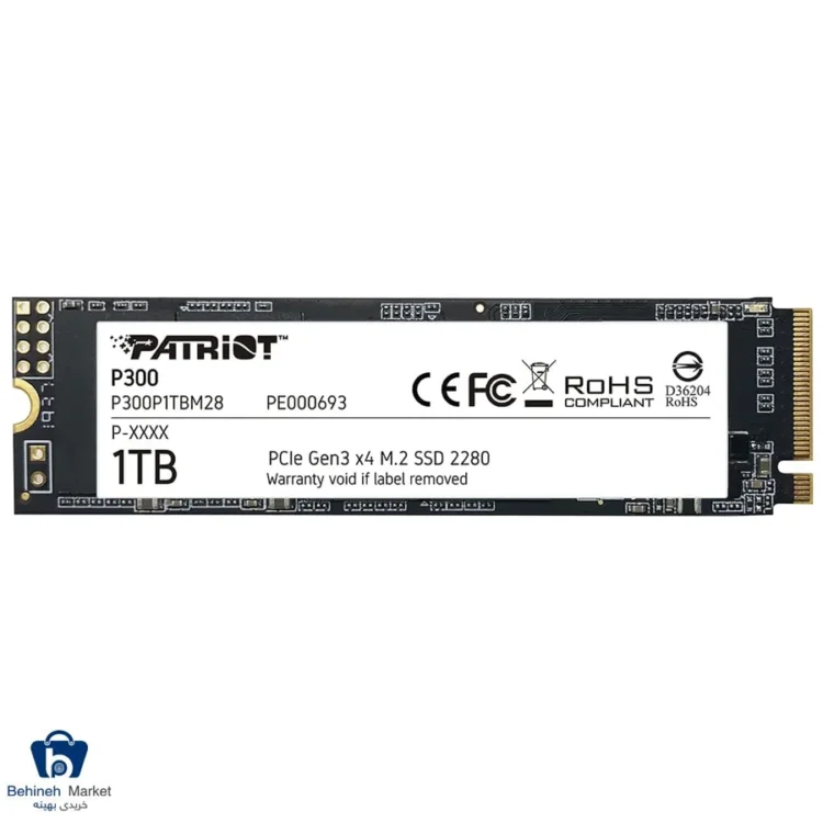 اس اس دی اینترنال پاتریوت مدل P300 ظرفیت 1 ترابایت