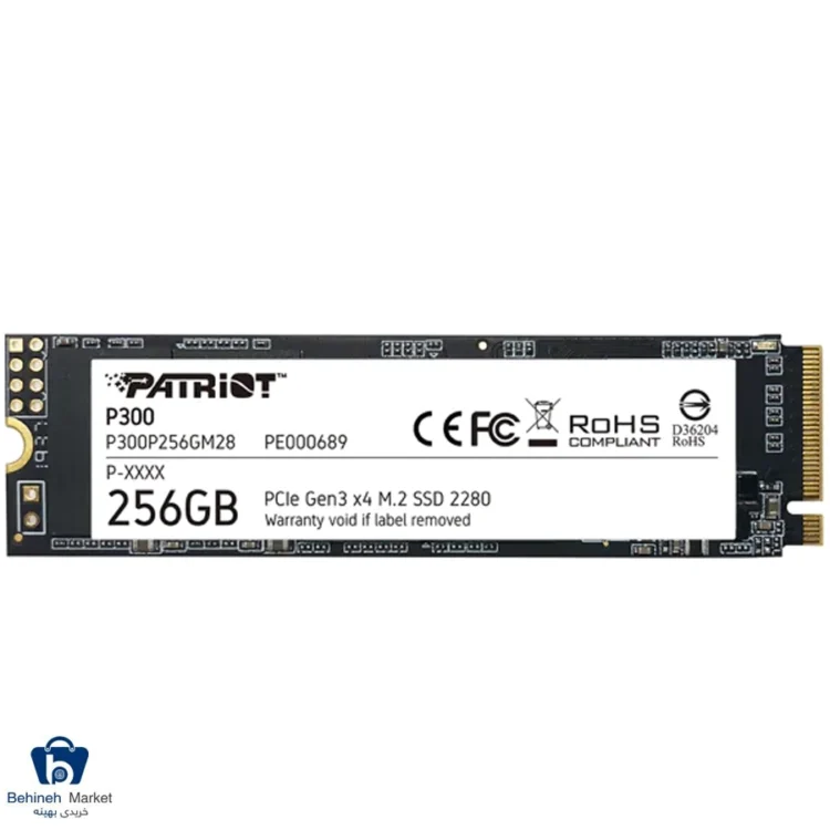 اس اس دی اینترنال پاتریوت مدل P300 ظرفیت 256 گیگابایت