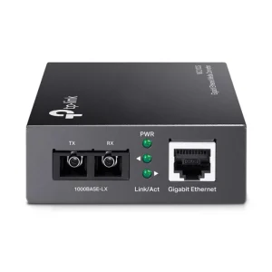 مبدل فیبر نوری گیگابیتی و تک حالته تی پی لینک مدل MC210CS