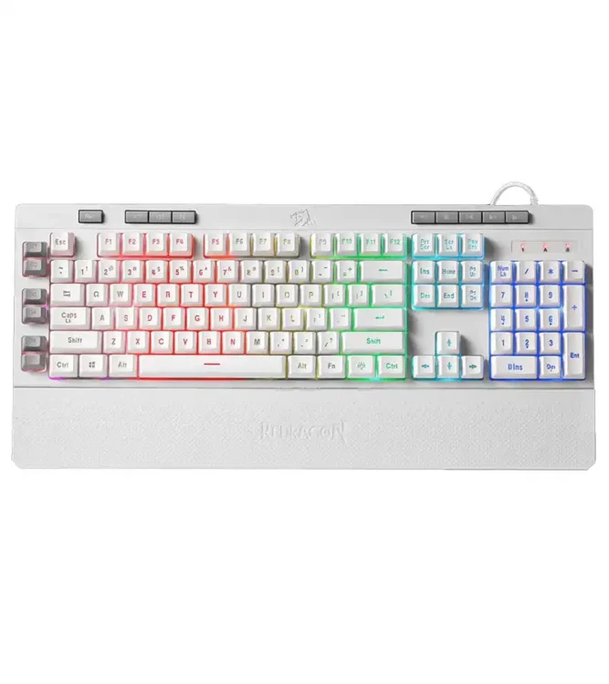 کیبورد گیمینگ ردراگون Redragon Shiva K512 RGB White