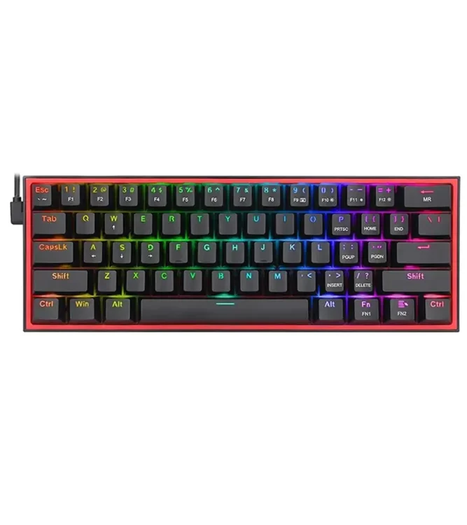 کیبورد مکانیکال گیمینگ ردراگون K617 FIZZ RGB Black