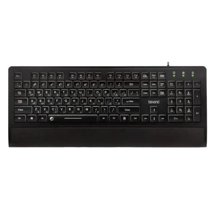 کیبورد مخصوص بازی بیاند مدل BK-7210 White