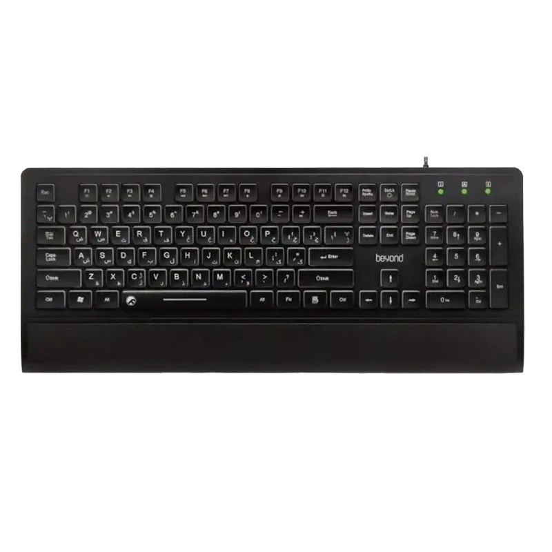 کیبورد مخصوص بازی بیاند مدل BK-7210 White